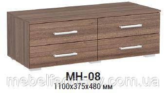 Тумба ТВ МН-08 (Максі меблі) 1100х480х375мм, фото 1