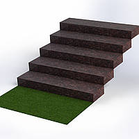 Цільнолиті сходи з Токівського граніту