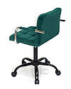 Крісло ARNO - ARM BK-OFFICE Б-Т ЗЕЛЕНИЙ B-1003, фото 3