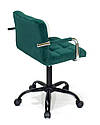 Крісло ARNO - ARM BK-OFFICE Б-Т ЗЕЛЕНИЙ B-1003, фото 4