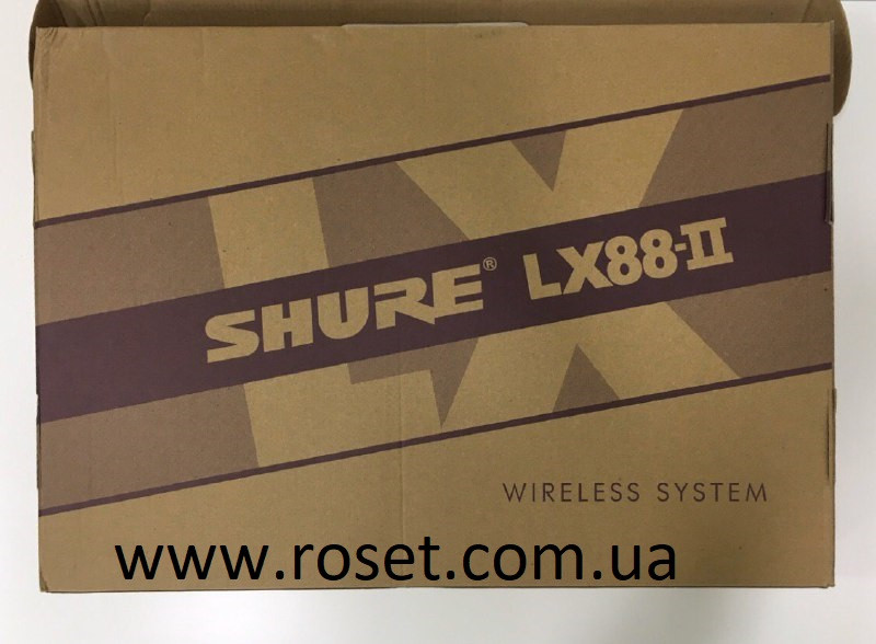 Радиосистема Shure LX88-II + 2 микрофона - фото 4 - id-p1116143493