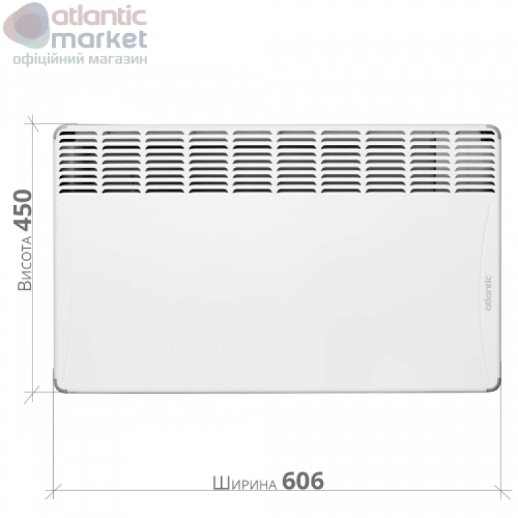 Конвектор електричний Atlantic F17 ESSENTIAL CMG BL-meca 1500W