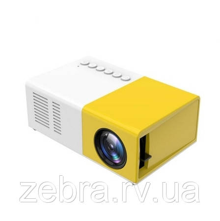 Міні проектор J9, 320х240, Yellow