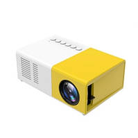 Міні проектор J9, 320х240, Yellow