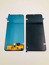 Дисплей для мобільного телефону Samsung A50 2019/A505/A50s 2019/A507/A30 2019/A305, чорний, з тачскріном, OLED