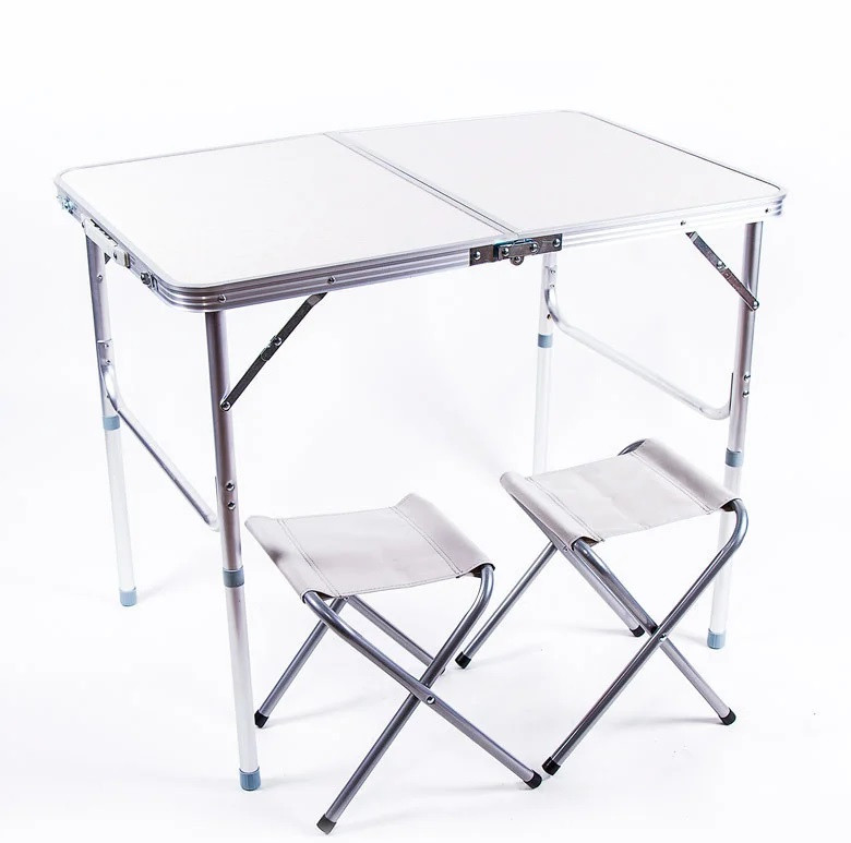 Стіл туристичний + 2 стільці 90*60*70/55cm