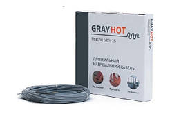 Нагрівальний кабель GrayHot 15 273 Вт 18,5 м