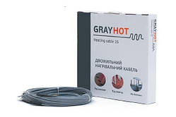 Нагрівальний кабель GrayHot 15 92 Вт 6 м