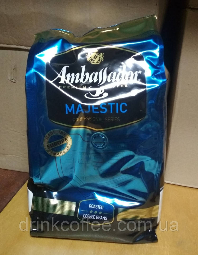 Кава Ambassador Majestic, зерно, Польща, 1кг, фото 1
