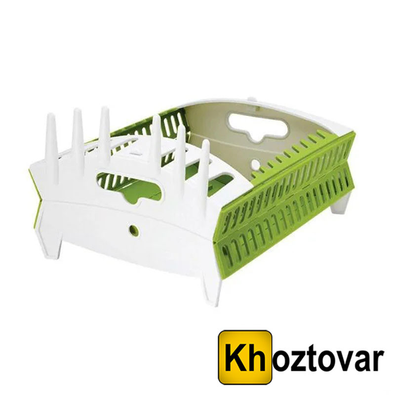 Сушарка для посуду Collapsible Compact Dish Rack, фото 1