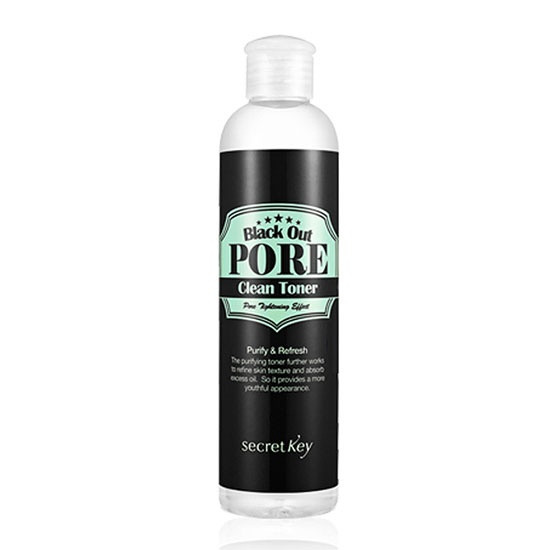 Тонер з деревним вугіллям для очищення та звуження пор Secret Key Toner, 250 мл (994524)