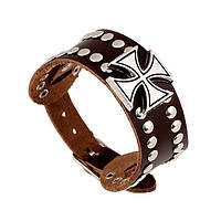 Браслет шкіряний унісекс Європейський стиль 00274