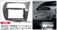 2-DIN переходная рамка HONDA Civic Hatchback 2006-2011 (Right Wheel), CARAV 11-223