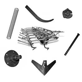 Запчастини до культиватора КПС