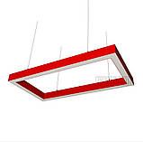 Світильник з Алюмінієвого LED Профіля 184W "Квадрат" 1500x55x60мм, фото 10