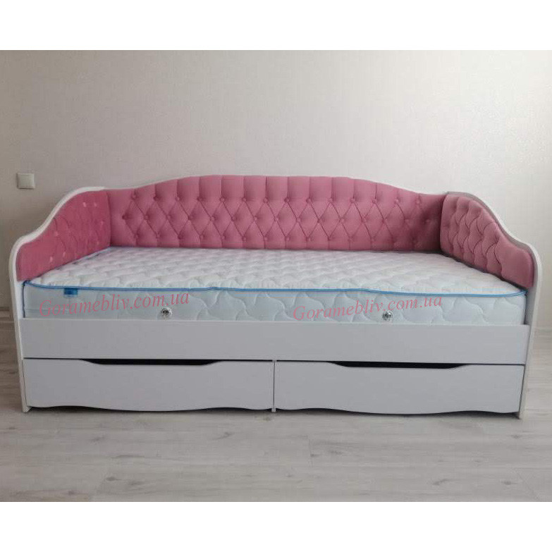 Детская и подростковая кровать "Л-9" (с мягкой спинкой) - фото 2 - id-p751083002