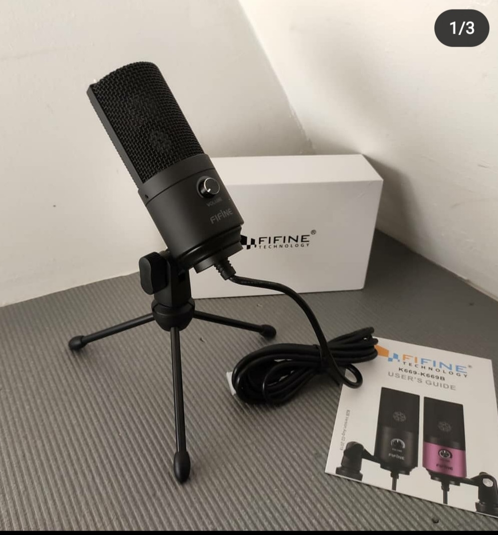 Конденсаторний USB-мікрофон FIFINE K669