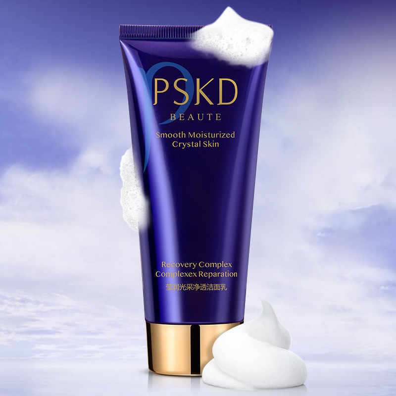 PSKD Beaute Smooth Moisturized Crystal Skin амінокислотна бульбашкова зволожувальна та очисна пінка