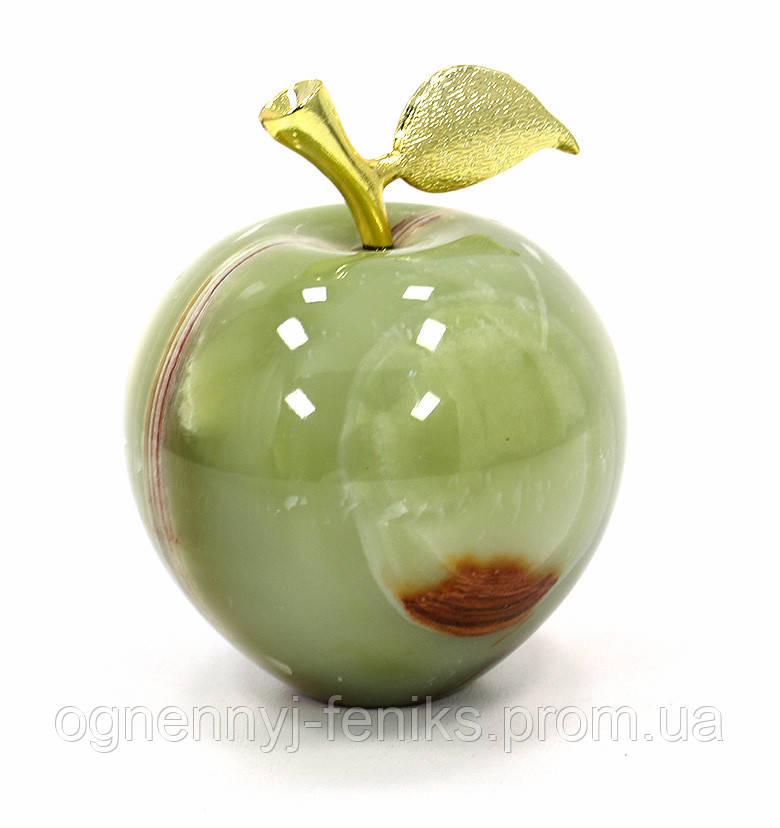 Яблоко из натурального лечебного камня "Оникс" - фото 2 - id-p85087991