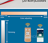 №16 Драйвер bluetooth і регулятором яскравості / Драйвер 20-40Wx4 260mA 60-135V (2шт. х 3pin - три режиму), фото 9