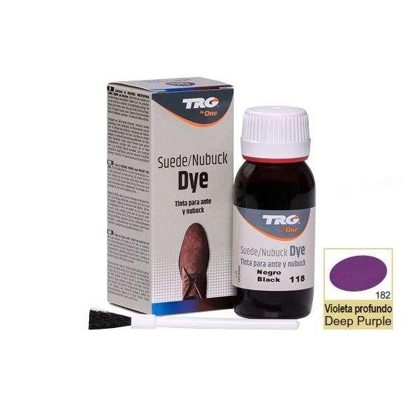 Фарба для замші та нубуку колір No182 Deep Purple (Світло-фіолетовий) TRG Suede Dye, 50 мл