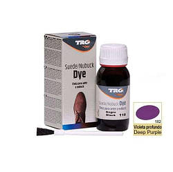 Фарба для замші та нубуку колір No182 Deep Purple (Світло-фіолетовий) TRG Suede Dye, 50 мл