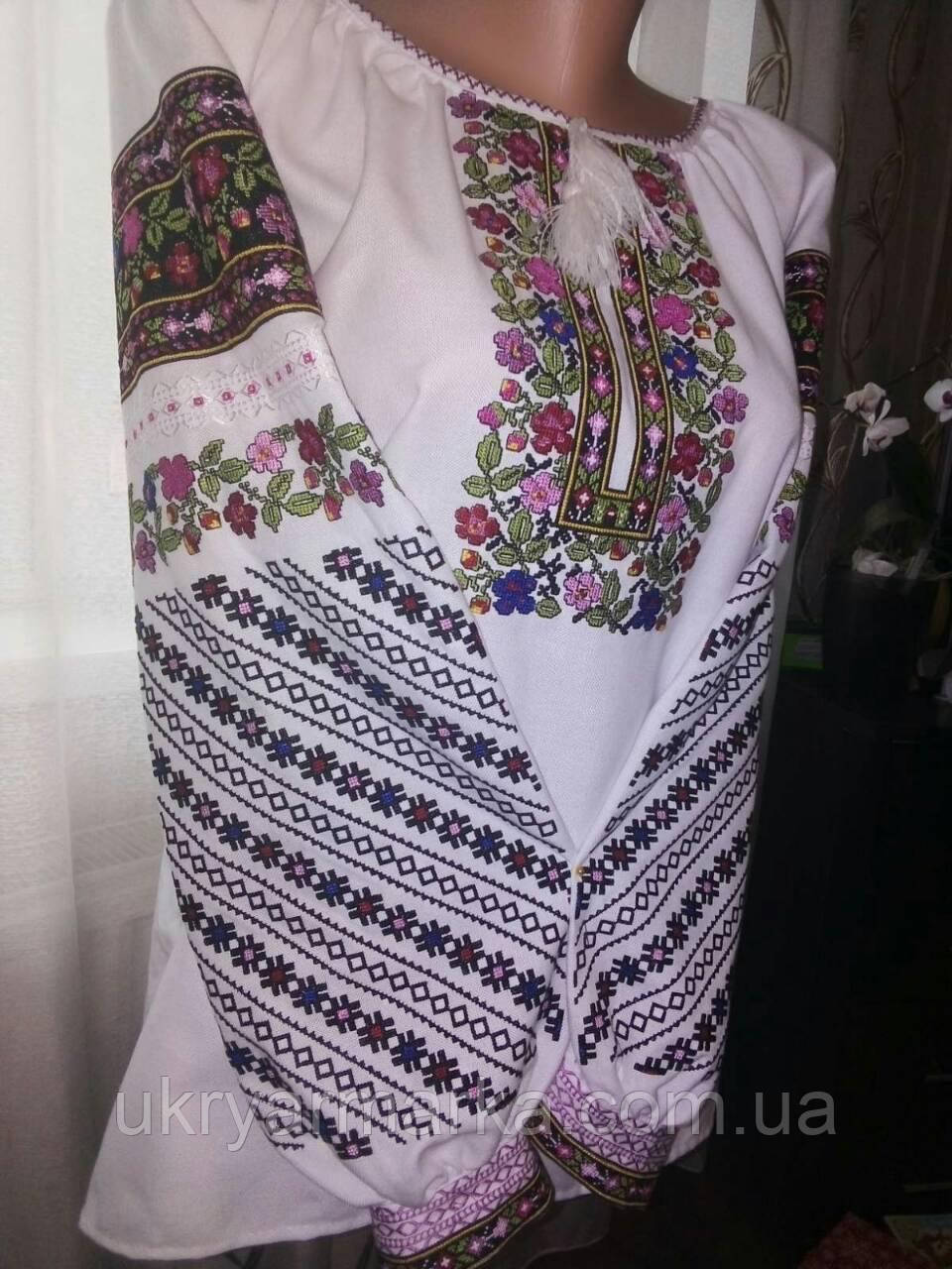 Вишита жіноча сорочка "Мінлива"