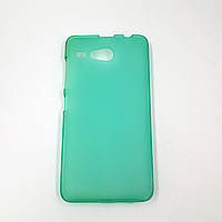 Чохол-бампер силікон TPU матовий для Acer Liquid Z520 Бірюзовий