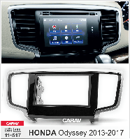 2-DIN переходная рамка HONDA Odyssey 2013-2017, CARAV 11-517