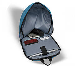 Рюкзак для ноутбука 15.6 Frime Keeper Light blue, фото 5