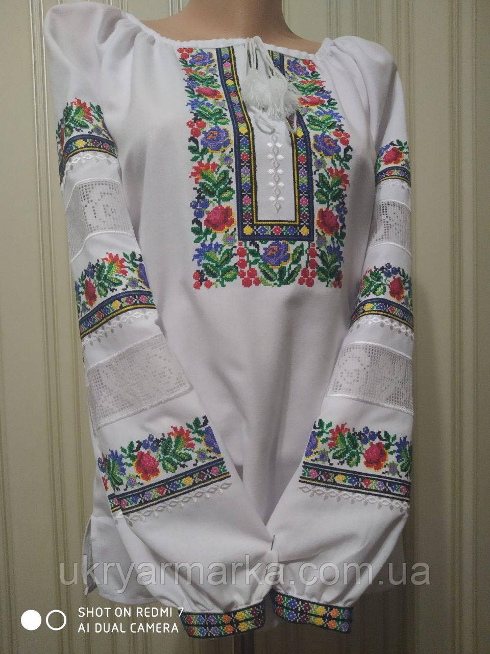 Жіноча вишита сорочка "Мереживо"