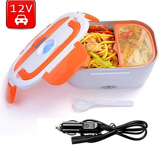 Ланчбокс із підігрівом для автомобіля 12V The Electric Lunch Box ПОМАРАНЧЕВИЙ