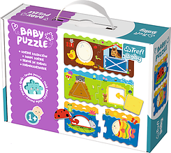 Пазлы Trefl  Дитячі Baby Classic Сортуємо по формі 36078