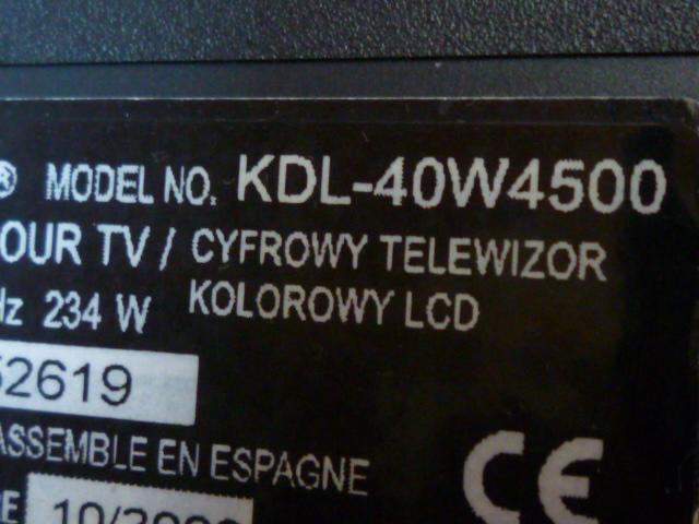 Блок живлення 1-876-467-21, інвертор SSB400W20S01 Rev0.5 від LCD телевізора Sony KDL-40W4500