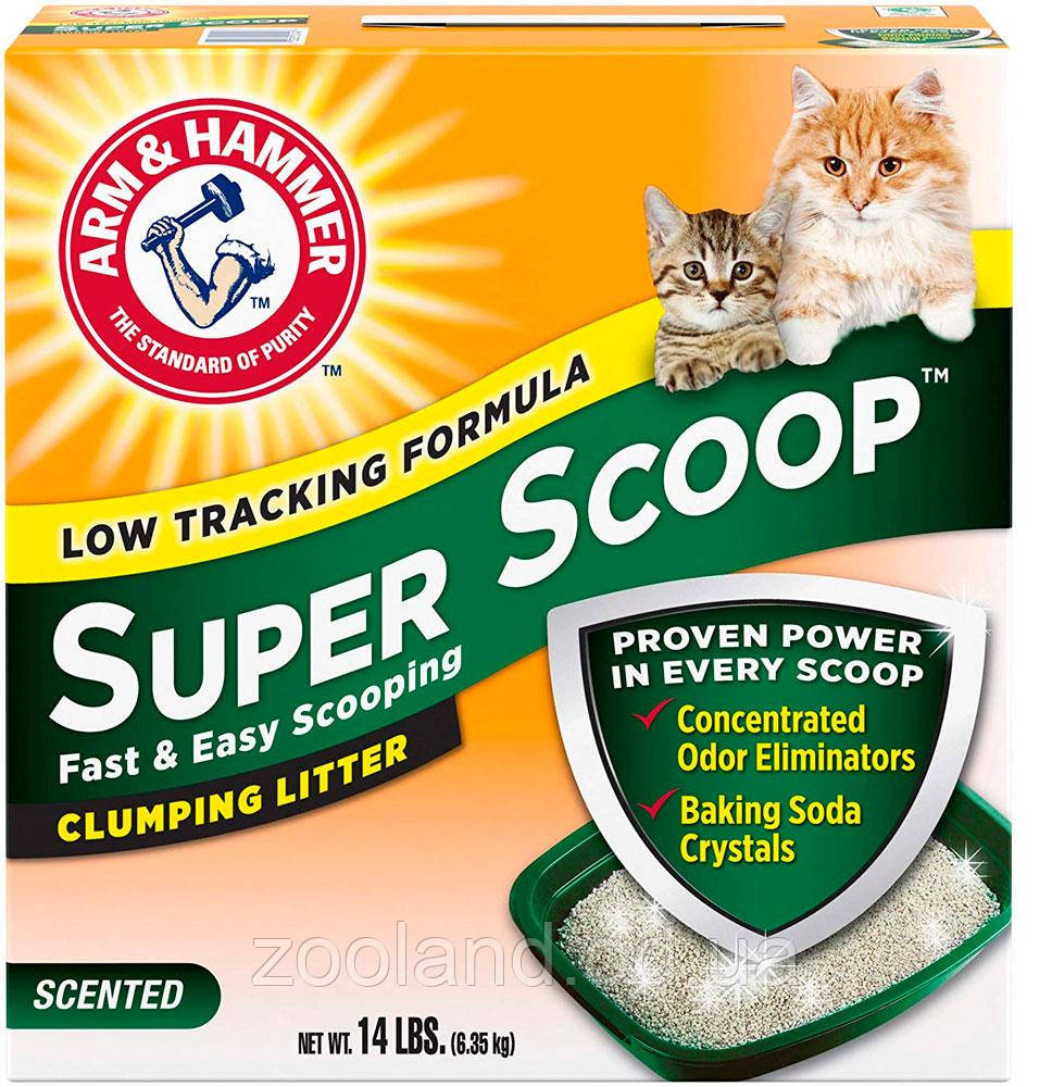 200022008 Arm & Hammer Super Scoop Наповнювач грудкуватий ароматизований, 9,07 кг