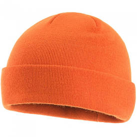 M-Tac шапка тонка в'язка 100% акрил помаранчева