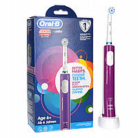 Дитяча електрична зубна щітка Braun Oral-B Junior 6+ Sensi Ultrathin, фото 4