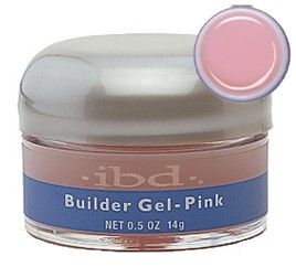 Гель рожевий конструювальний IBD Builder Gel Pink, 14 г.