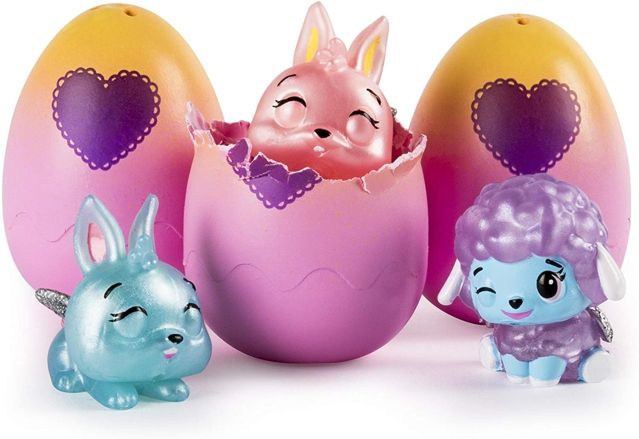 Hatchimals colleggtibles easter basket hotsell with 6 hatchimals colleggtibles