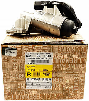 Renault Original 8201005241 — Корпус оливного фільтра на Рено Трафік II M9R 2.0dci з 2006 р., фото 3