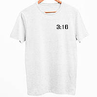 Футболка, дизайн 3:16