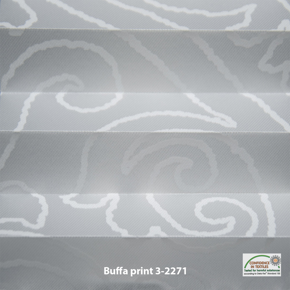 Шторы плиссе Buffa print (3 варианта цвета) - фото 2 - id-p1116554270