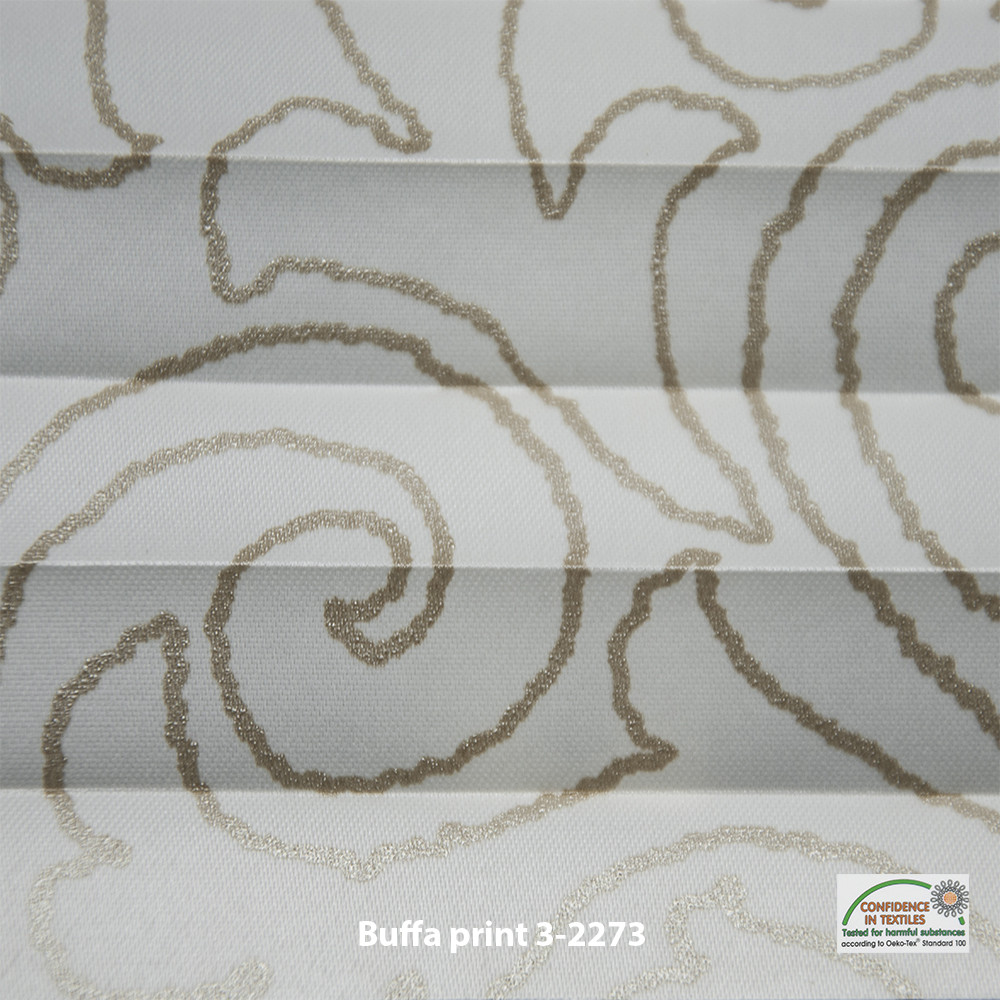 Шторы плиссе Buffa print (3 варианта цвета) - фото 4 - id-p1116554270