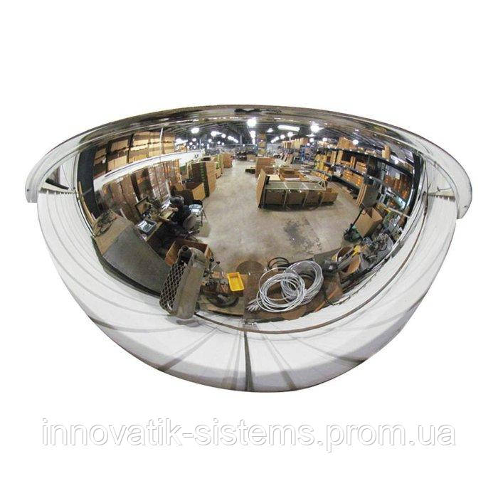 Купольное зеркало 1000/180, половина купольного зеркала д 1000 мм. - фото 3 - id-p1116606149