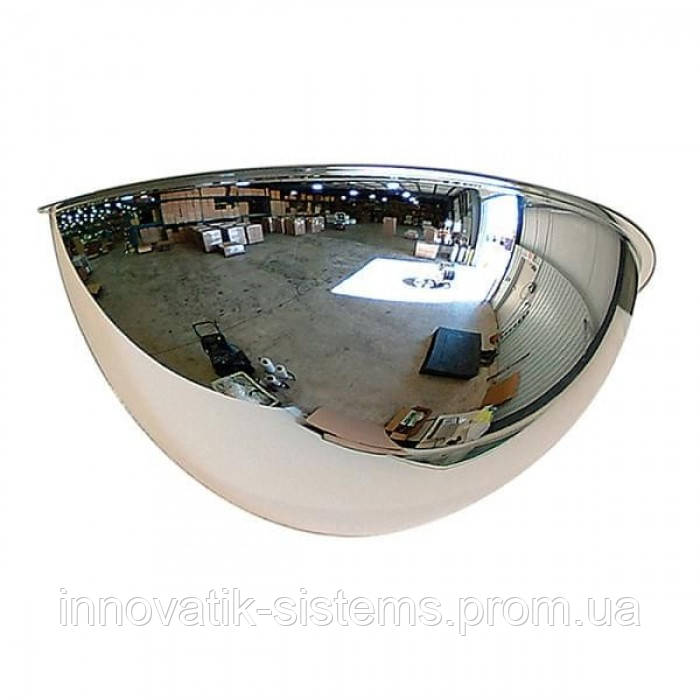 Купольное зеркало 1000/180, половина купольного зеркала д 1000 мм. - фото 4 - id-p1116606149