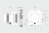 Витяжний вентилятор MplusM WWK 150 /60W, фото 2