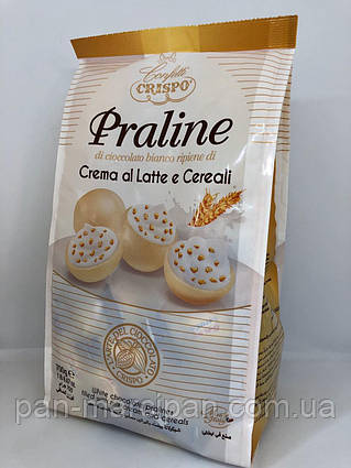 Цукерки Crispo Praline Crema al Latte e Cereali 700 г Італія