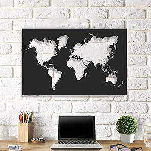 Декор настінний World map, фото 2