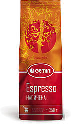 Кава в зернах Gemini Espresso Насичена 250 грамів Україна