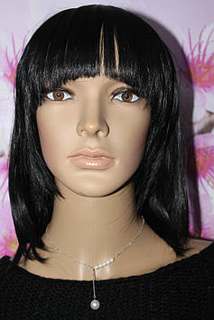 Чудова підвіска ланцюжок з перлинами срібляста